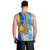 Uruguay Independence Day Men Tank Top Sol de Mayo Erythrina Crista Galli - Wonder Print Shop