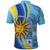 Uruguay Independence Day Polo Shirt Sol de Mayo Erythrina Crista Galli - Wonder Print Shop