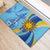 Uruguay Independence Day Rubber Doormat Sol de Mayo Erythrina Crista Galli - Wonder Print Shop