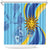 Uruguay Independence Day Shower Curtain Sol de Mayo Erythrina Crista Galli