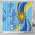 Uruguay Independence Day Shower Curtain Sol de Mayo Erythrina Crista Galli