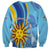 Uruguay Independence Day Sweatshirt Sol de Mayo Erythrina Crista Galli - Wonder Print Shop