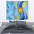 Uruguay Independence Day Tapestry Sol de Mayo Erythrina Crista Galli - Wonder Print Shop