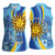 Uruguay Independence Day Women Sleeveless Polo Shirt Sol de Mayo Erythrina Crista Galli - Wonder Print Shop