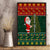 Custom South Africa Christmas Canvas Wall Art Geseende Kersfees Santa Claus African Pattern - Wonder Print Shop