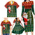 Custom South Africa Christmas Family Matching Long Sleeve Bodycon Dress and Hawaiian Shirt Geseende Kersfees Santa Claus African Pattern - Wonder Print Shop