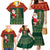 Custom South Africa Christmas Family Matching Mermaid Dress and Hawaiian Shirt Geseende Kersfees Santa Claus African Pattern - Wonder Print Shop