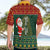 Custom South Africa Christmas Hawaiian Shirt Geseende Kersfees Santa Claus African Pattern - Wonder Print Shop