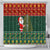 custom-south-africa-christmas-shower-curtain-geseende-kersfees-santa-claus-african-pattern