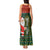 Custom South Africa Christmas Tank Maxi Dress Geseende Kersfees Santa Claus African Pattern - Wonder Print Shop