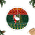 South Africa Christmas Tree Skirt Geseende Kersfees Santa Claus African Pattern - Wonder Print Shop