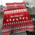 Custom Switzerland Christmas Bedding Set Merry Christmas Funny Santa Claus - Wonder Print Shop