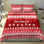 Custom Switzerland Christmas Bedding Set Merry Christmas Funny Santa Claus - Wonder Print Shop