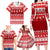 Custom Switzerland Christmas Family Matching Long Sleeve Bodycon Dress and Hawaiian Shirt Merry Christmas Funny Santa Claus - Wonder Print Shop