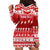 Custom Switzerland Christmas Hoodie Dress Merry Christmas Funny Santa Claus - Wonder Print Shop