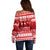 Custom Switzerland Christmas Off Shoulder Sweater Merry Christmas Funny Santa Claus - Wonder Print Shop