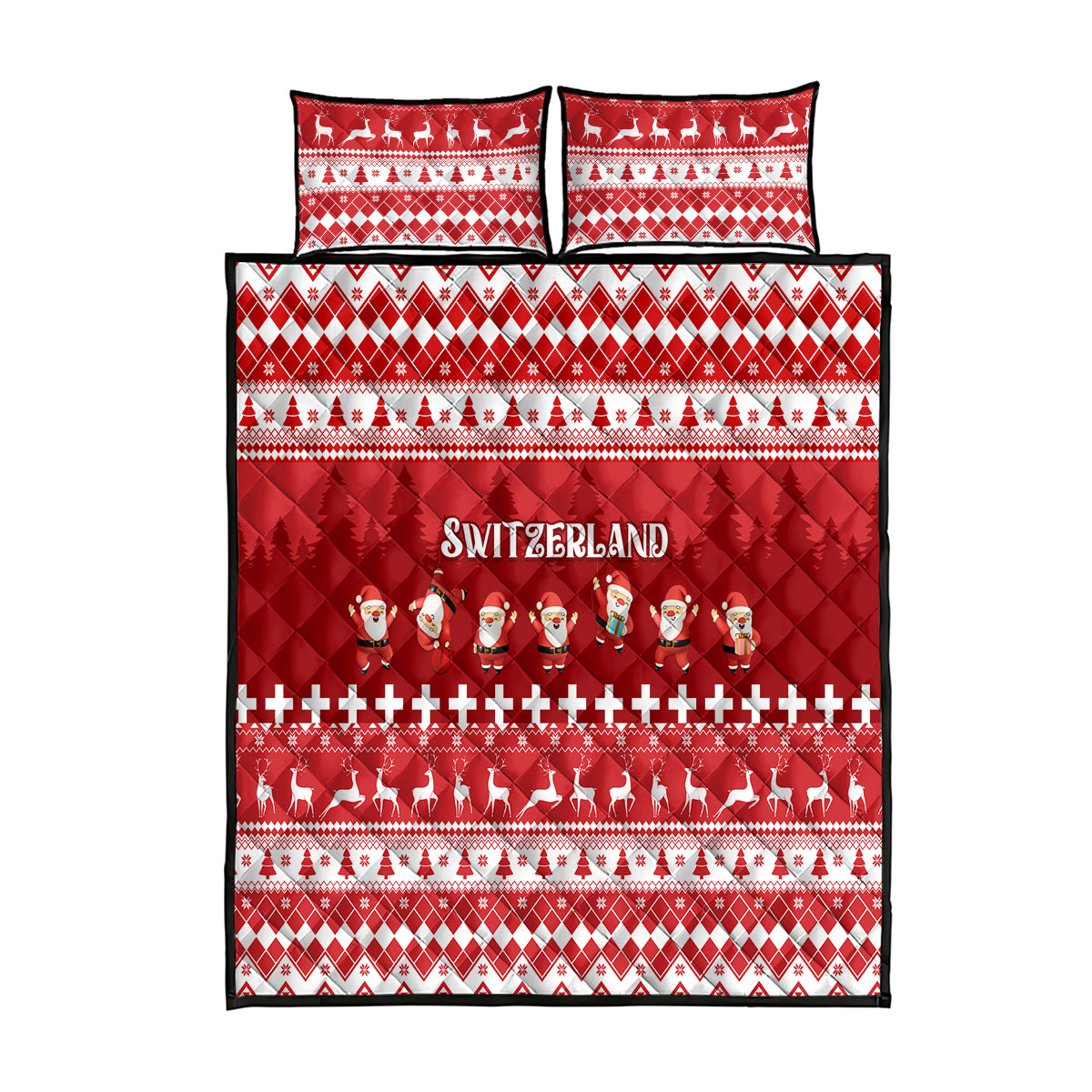 custom-switzerland-christmas-quilt-bed-set-merry-christmas-funny-santa-claus