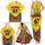 Ghana Independence Day Family Matching Tank Maxi Dress and Hawaiian Shirt Freedom and Justice African Pattern