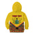 Ghana Independence Day Kid Hoodie Freedom and Justice African Pattern