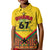 Ghana Independence Day Kid Polo Shirt Freedom and Justice African Pattern