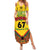 Ghana Independence Day Summer Maxi Dress Freedom and Justice African Pattern