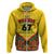 Ghana Independence Day Zip Hoodie Freedom and Justice African Pattern - Wonder Print Shop