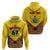 Ghana Independence Day Zip Hoodie Freedom and Justice African Pattern - Wonder Print Shop