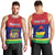 Mauritius Independence Day Men Tank Top Stella Clavisque Maris Indici Foral Pattern - Wonder Print Shop