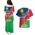 Namibia Independence Day Couples Matching Puletasi and Hawaiian Shirt Coat Of Arms Unique Style - Wonder Print Shop