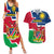 Namibia Independence Day Couples Matching Summer Maxi Dress and Hawaiian Shirt Coat Of Arms Unique Style - Wonder Print Shop