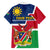 Namibia Independence Day Family Matching Summer Maxi Dress and Hawaiian Shirt Coat Of Arms Unique Style - Wonder Print Shop