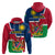 Namibia Independence Day Hoodie Coat Of Arms Unique Style - Wonder Print Shop