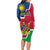 Namibia Independence Day Long Sleeve Bodycon Dress Coat Of Arms Unique Style - Wonder Print Shop