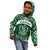 Pakistan Day Kid Hoodie Coat Of Arms Mix Islamic Pattern - Wonder Print Shop