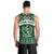 Pakistan Day Men Tank Top Coat Of Arms Mix Islamic Pattern - Wonder Print Shop