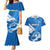 Greece Independence Day Couples Matching Mermaid Dress and Hawaiian Shirt Eleftheria i Thanatos Dolphin Jumping - Wonder Print Shop