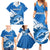 Greece Independence Day Family Matching Summer Maxi Dress and Hawaiian Shirt Eleftheria i Thanatos Dolphin Jumping - Wonder Print Shop