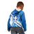 Greece Independence Day Kid Hoodie Eleftheria i Thanatos Dolphin Jumping - Wonder Print Shop