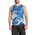 Greece Independence Day Men Tank Top Eleftheria i Thanatos Dolphin Jumping - Wonder Print Shop