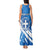 Greece Independence Day Tank Maxi Dress Eleftheria i Thanatos Dolphin Jumping - Wonder Print Shop