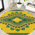 Grenadines Dashiki Round Carpet Proud To Be Grenadines - Wonder Print Shop