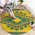 Grenadines Dashiki Round Carpet Proud To Be Grenadines - Wonder Print Shop