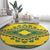 Grenadines Dashiki Round Carpet Proud To Be Grenadines - Wonder Print Shop