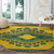 Grenadines Dashiki Round Carpet Proud To Be Grenadines - Wonder Print Shop