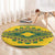 Grenadines Dashiki Round Carpet Proud To Be Grenadines - Wonder Print Shop