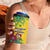 Personalized Saint Vincent and the Grenadines 4 in 1 Can Cooler Tumbler Stylized Peacock Feather Royal