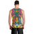 Personalized Carriacou and Petite Martinique Men Tank Top Bougainvillea Flowers