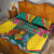 Carriacou and Petite Martinique Quilt Bed Set Bougainvillea Flowers - Wonder Print Shop