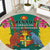 Carriacou and Petite Martinique Round Carpet Bougainvillea Flowers - Wonder Print Shop