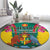 Carriacou and Petite Martinique Round Carpet Bougainvillea Flowers - Wonder Print Shop